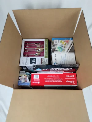 Kitchen Mixed Storage & Accessories Bundle – Box #A507223